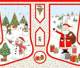 Jolly St Nick 129 1 Stocking