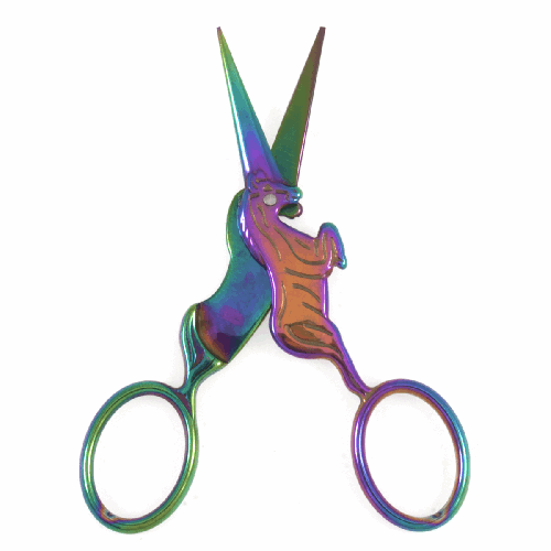 Milward Rainbow Unicorn Embroidery Scissors - Image 2