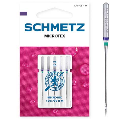 Schmetz - Microtex Needles - 70/10