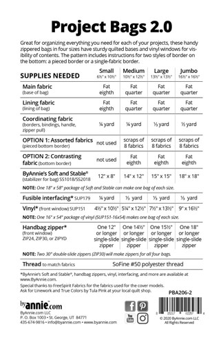 ByAnnie Project Bags 2.0