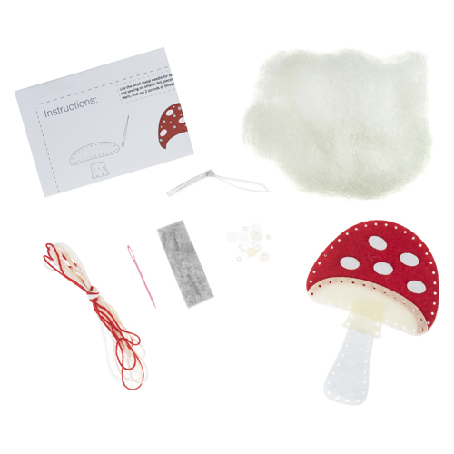 Trimits Felt Decoration Kit GCK224 Mushroom