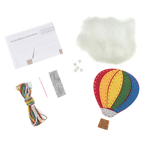 Trimits Felt Decoration Kit GCK231 Hot Air Balloon
