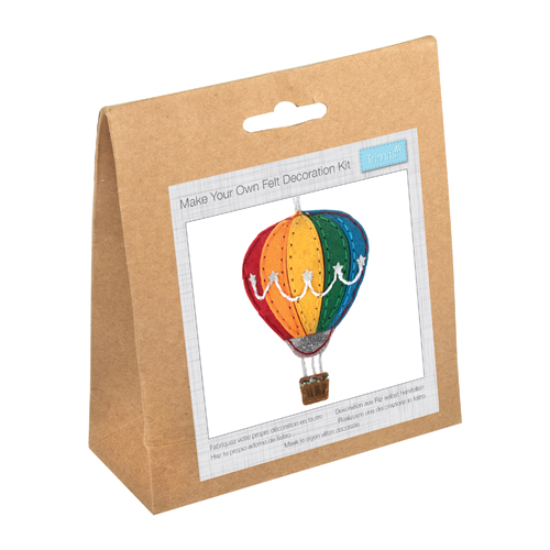 Trimits Felt Decoration Kit GCK231 Hot Air Balloon