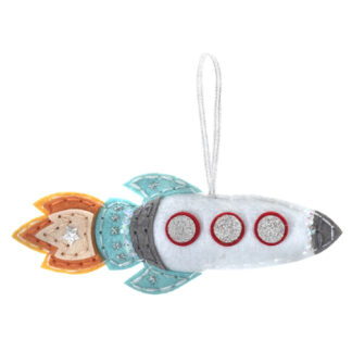 Trimits Felt Decoration Kit - Rocket
