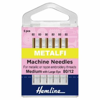 Hemline - Metallic 80/12 Needles