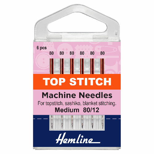 Hemline - Topstitch 80/12 Needles