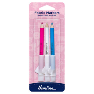 H294.C Hemline Fabric Markers with Brush