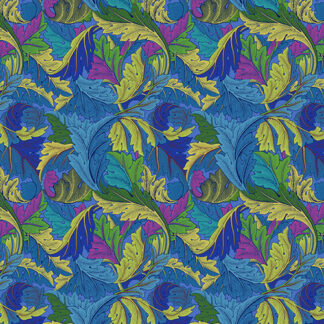 Kaffe Fassett x William Morris PWKW006.COBALT