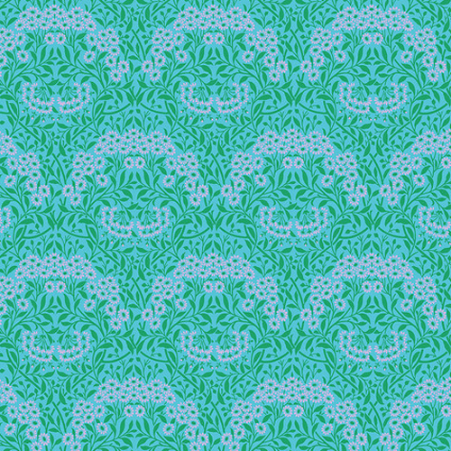 Kaffe Fassett x William Morris PWKW007.AQUA