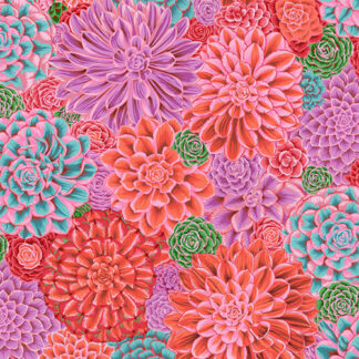 Kaffe Fassett Collective House Leeks PWPJ113.PINK