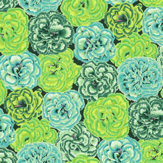 Kaffe Fassett PWPJ133.GREEN Picotee Carnation