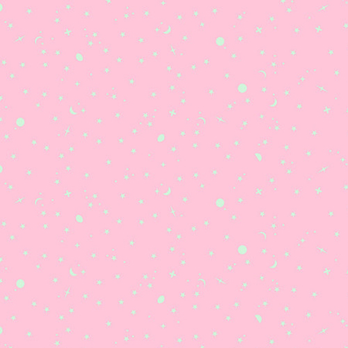 Tula Pink True Colors Space Sprinkles PWTP254.PIGLET