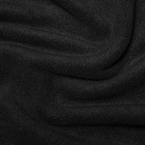 Anti-Pil Polar Fleece Black