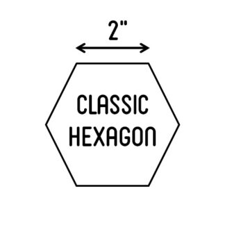 2" Hexagon Papers - 50 pk
