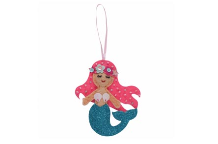 Trimits Felt Decoration Kit - Mermaid